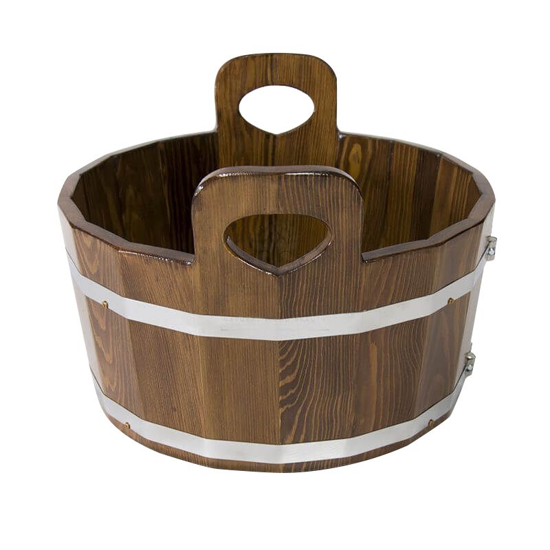 Шайка BENTWOOD 15 л  лиственница мореная фотография