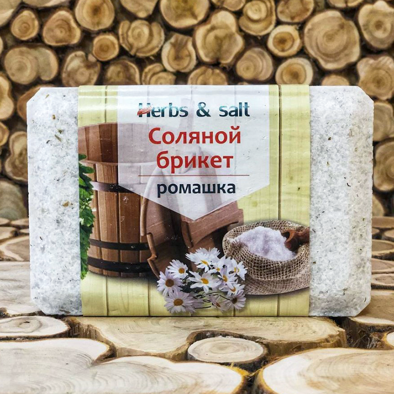 Брикет соляной Ромашка 1,35 кг фотография