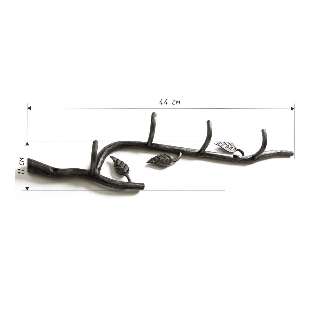 Вешалка березовая ветвь HC-348 44 см фотография