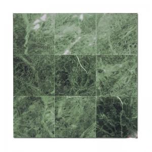 Плитка змеевик полированный 100х100х10 мм (упаковка 0,1 м.кв.) фотография