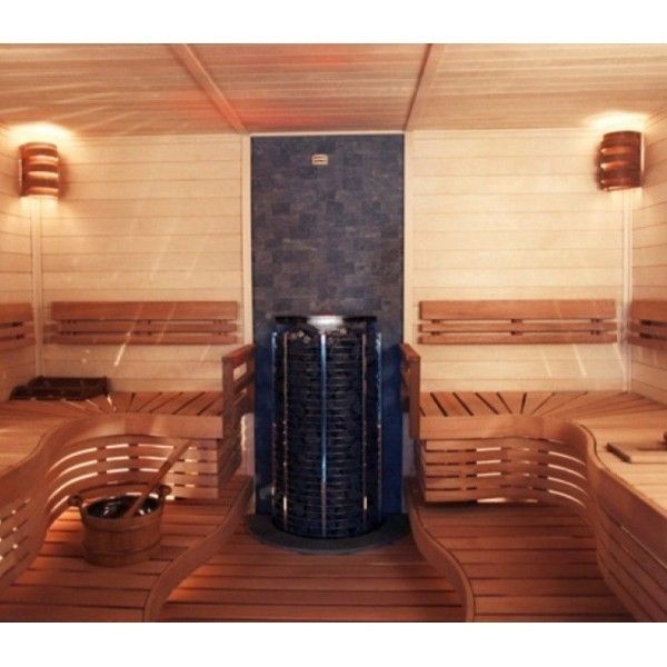 Электрическая печь SAWO TOWER TH9-120NS-WL-P (12 квт, выносной пульт, пристенная) фотография