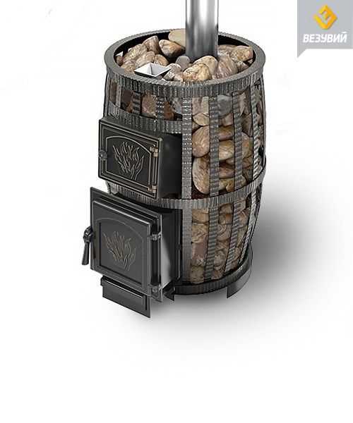 Банная печь ВЕЗУВИЙ ЛЕГЕНДА РУССКИЙ ПАР Ковка 24 (271) б/в фотография