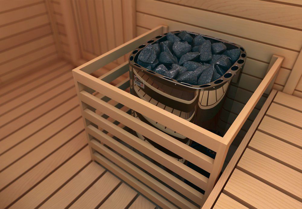 Электрическая печь SAWO SUPER SAVONIA SAV-150NS-Z (15 квт, выносной пульт, внутри оцинковка, снаружи нержавейка) фотография