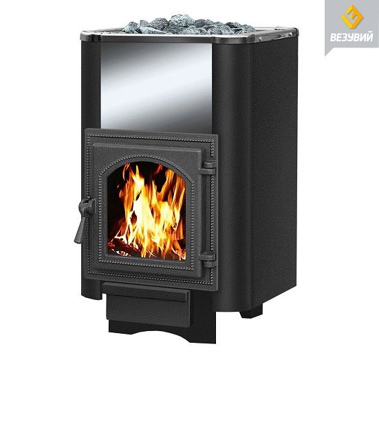 Банная печь ВЕЗУВИЙ Сенсация 16 Антрацит (270) без выноса фотография