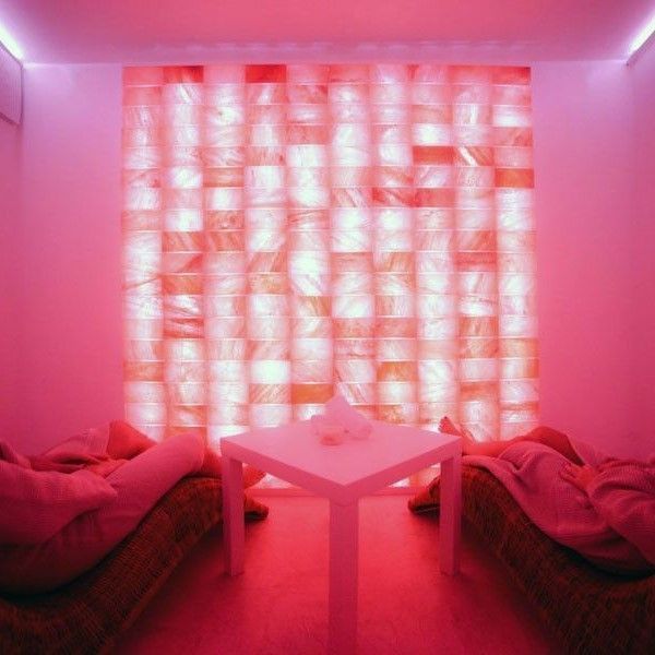 Соляная стена Himalaya c RGB подсветкой (спец. размер) кв. м фотография