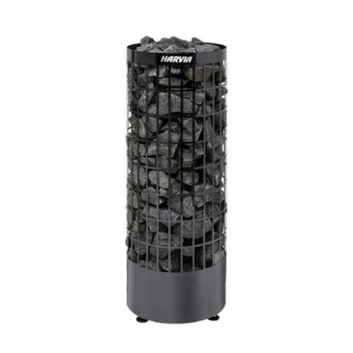 Электрическая печь Harvia CILINDRO PC70E BLACK STEEL без пульта фотография