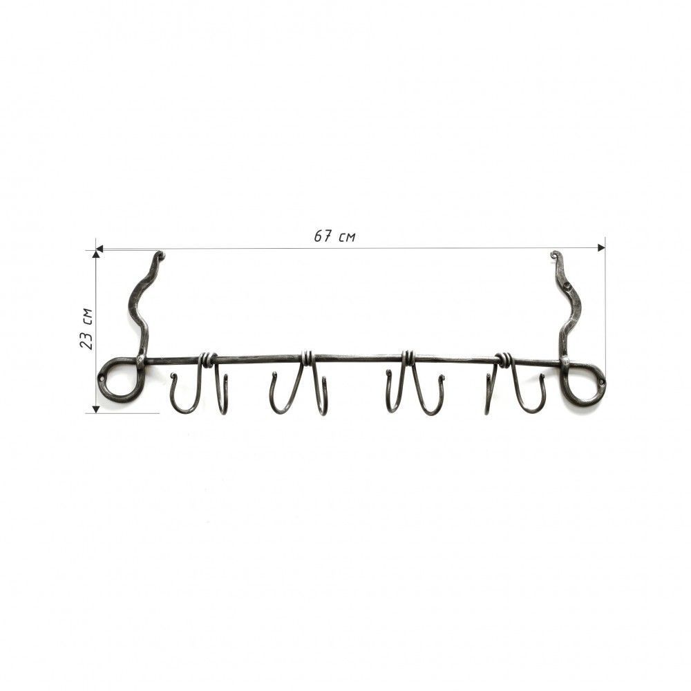 Вешалка 8 крючков HC-640 фотография