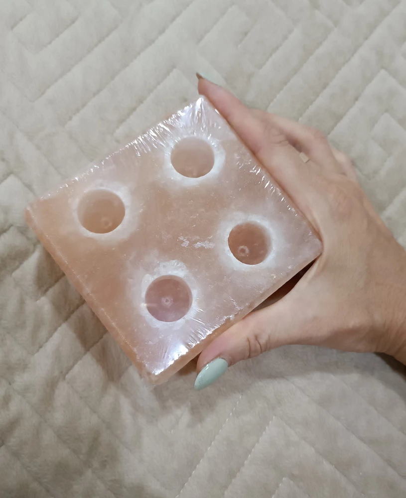 Испаритель из гималайской соли, 4 отверстия фотография