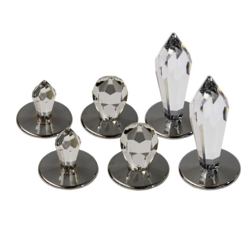 Набор хрустальных насадок Crystal Kit 6 хром фотография
