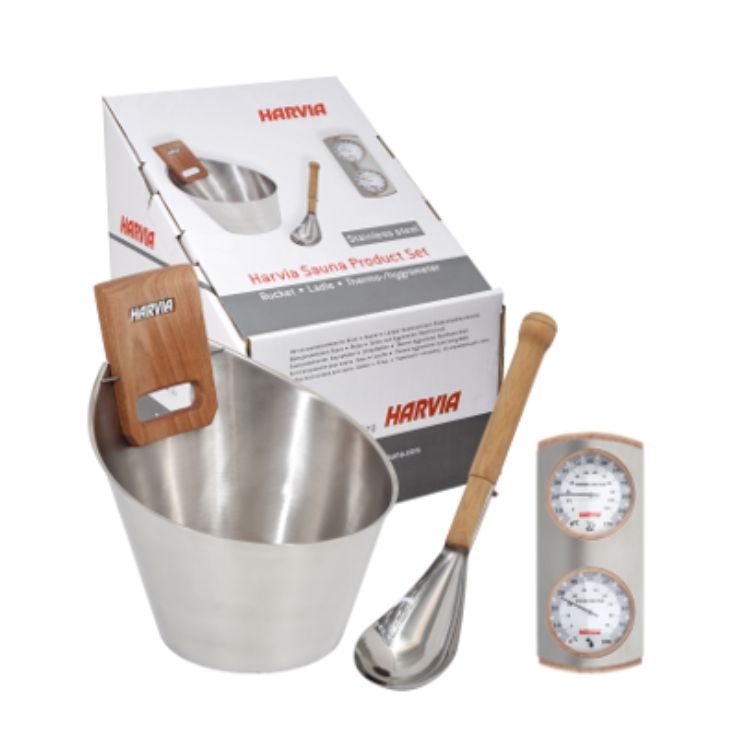 Набор аксессуаров Harvia из нержавеющей стали фотография
