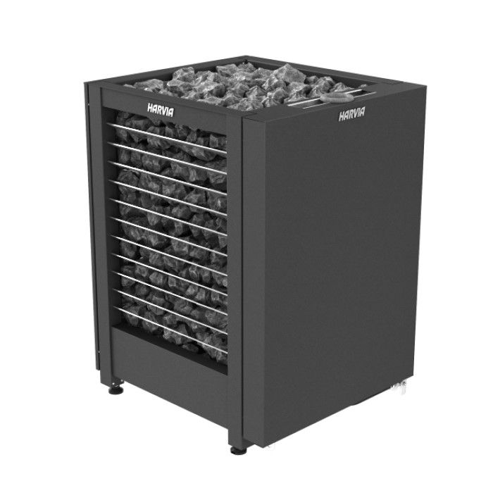 Электрическая печь Harvia Modulo Combi Automatic MD180GSA, 3 решетки, black, без пульта управления фотография