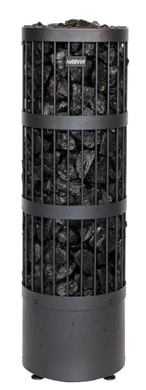 Электрическая печь Harvia Legend PO70E black, без пульта фотография