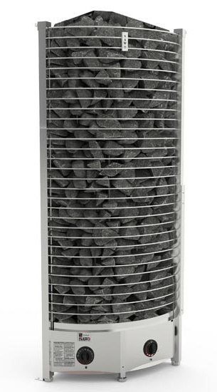 Электрическая печь SAWO TOWER TH3-60NB-CNR-P (6 квт, встроенный пульт, угловая) фотография