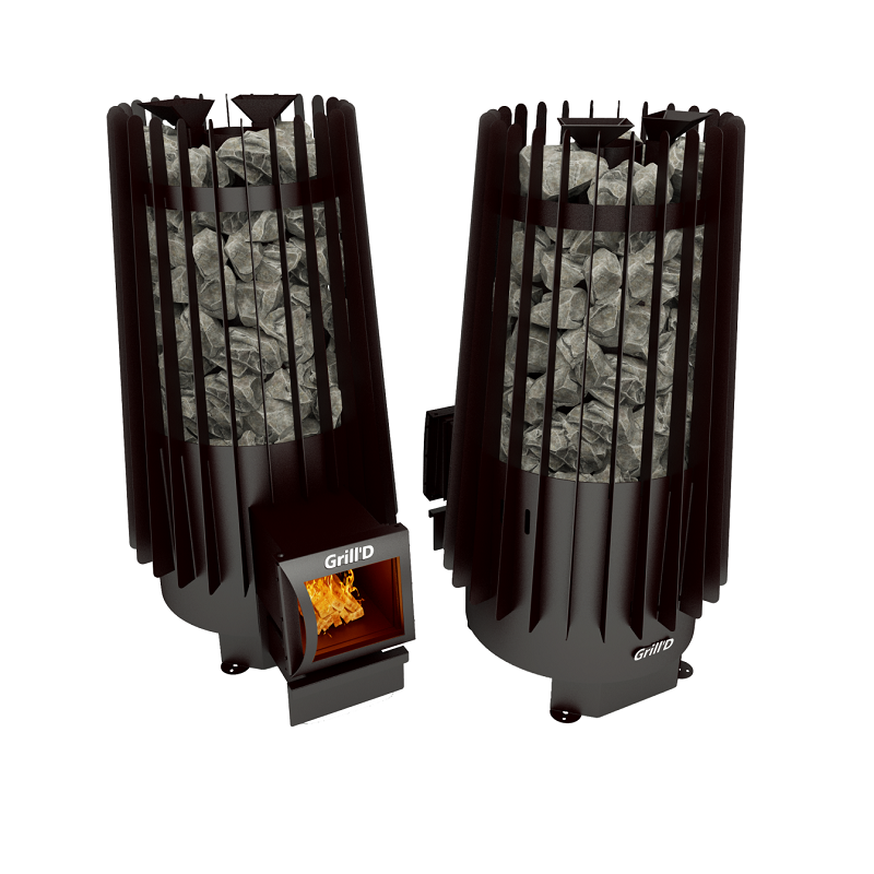 Печь для бани на дровах Grill`D "Cometa 180 Vega Long" фотография