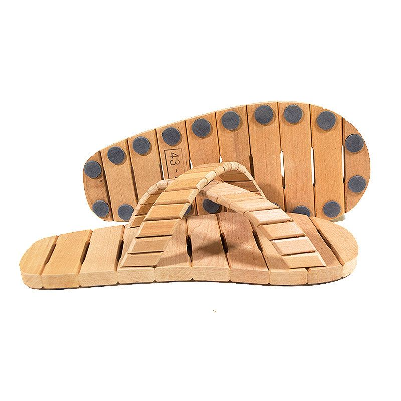 Тапки ортопедические для бани из ольхи 37-38 р. фотография