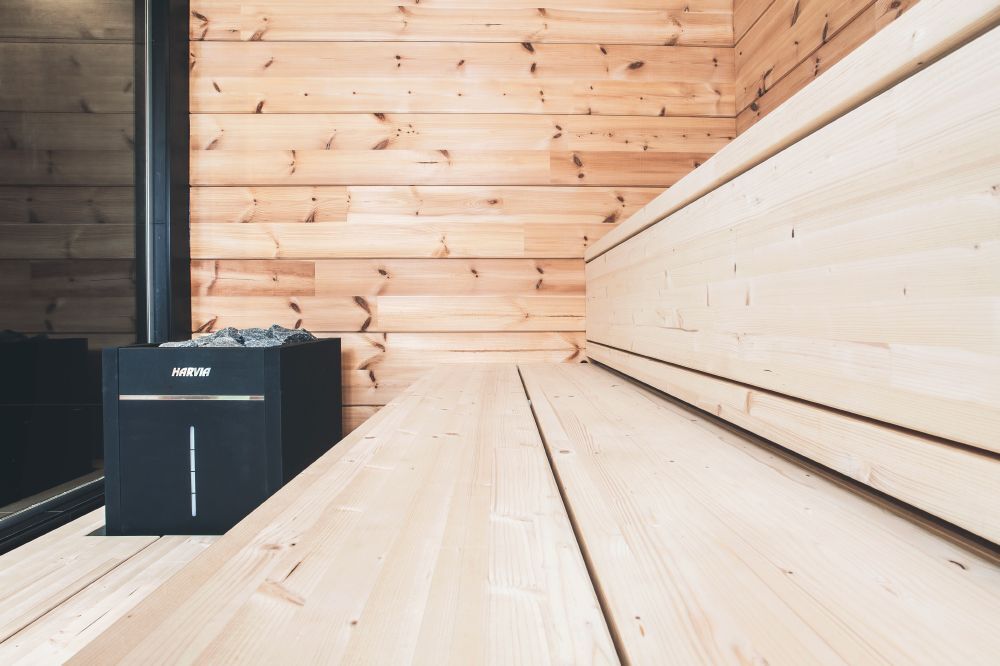 Электрическая печь Harvia Virta HL70SA black, с парогенератором (автомат), 6.8 кВт+2.0 кВт (без пульта управления Griffin в комплекте) фотография