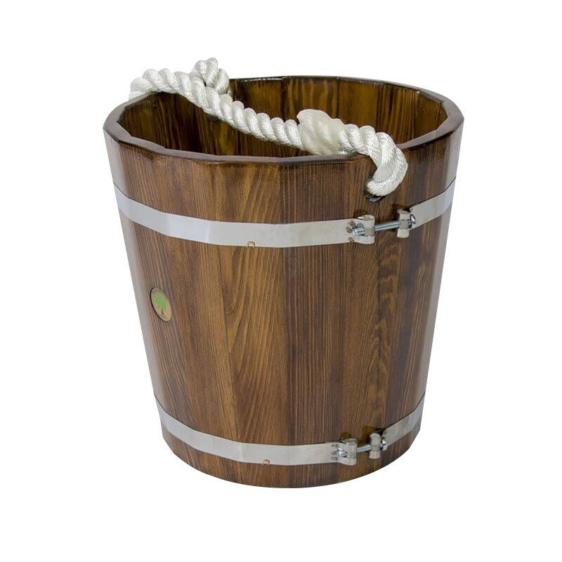 Ведро BENTWOOD 12 л лиственница мореная фотография