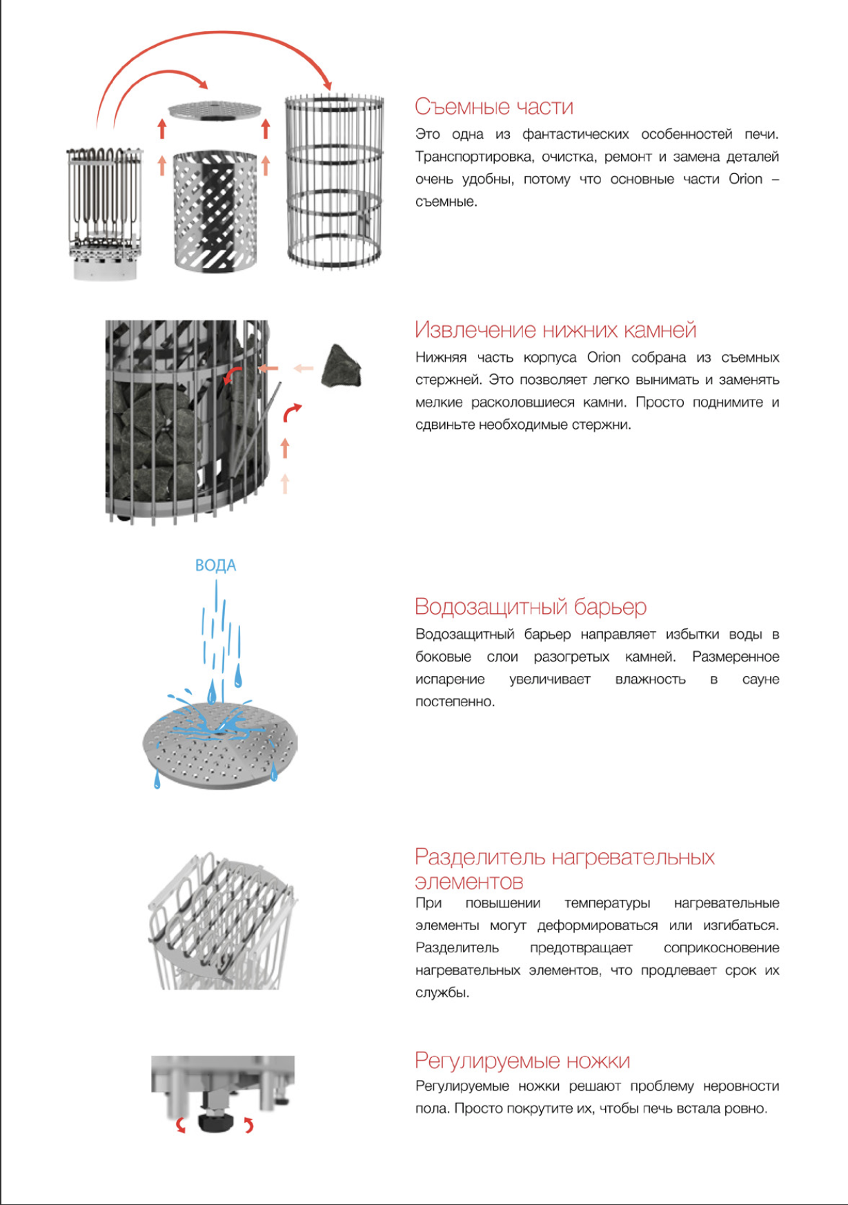 Электрическая печь SAWO ORION ORN-105NS-G-P (10,5 квт, выносной пульт, нержавейка, напольная) фотография