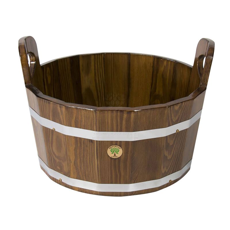 Шайка BENTWOOD 15 л  лиственница мореная фотография
