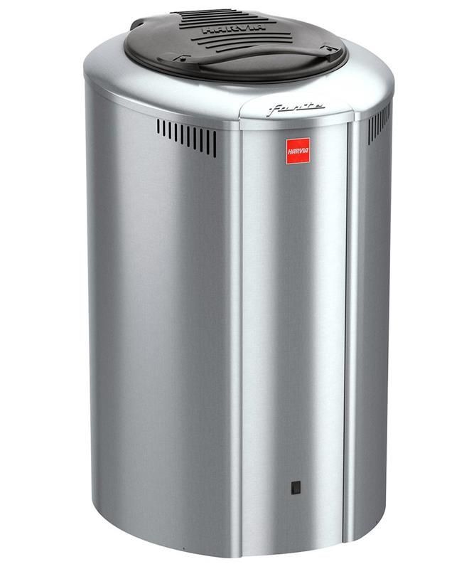 Электрическая печь Harvia Forte AF6 steel с выносной панелью управления фотография