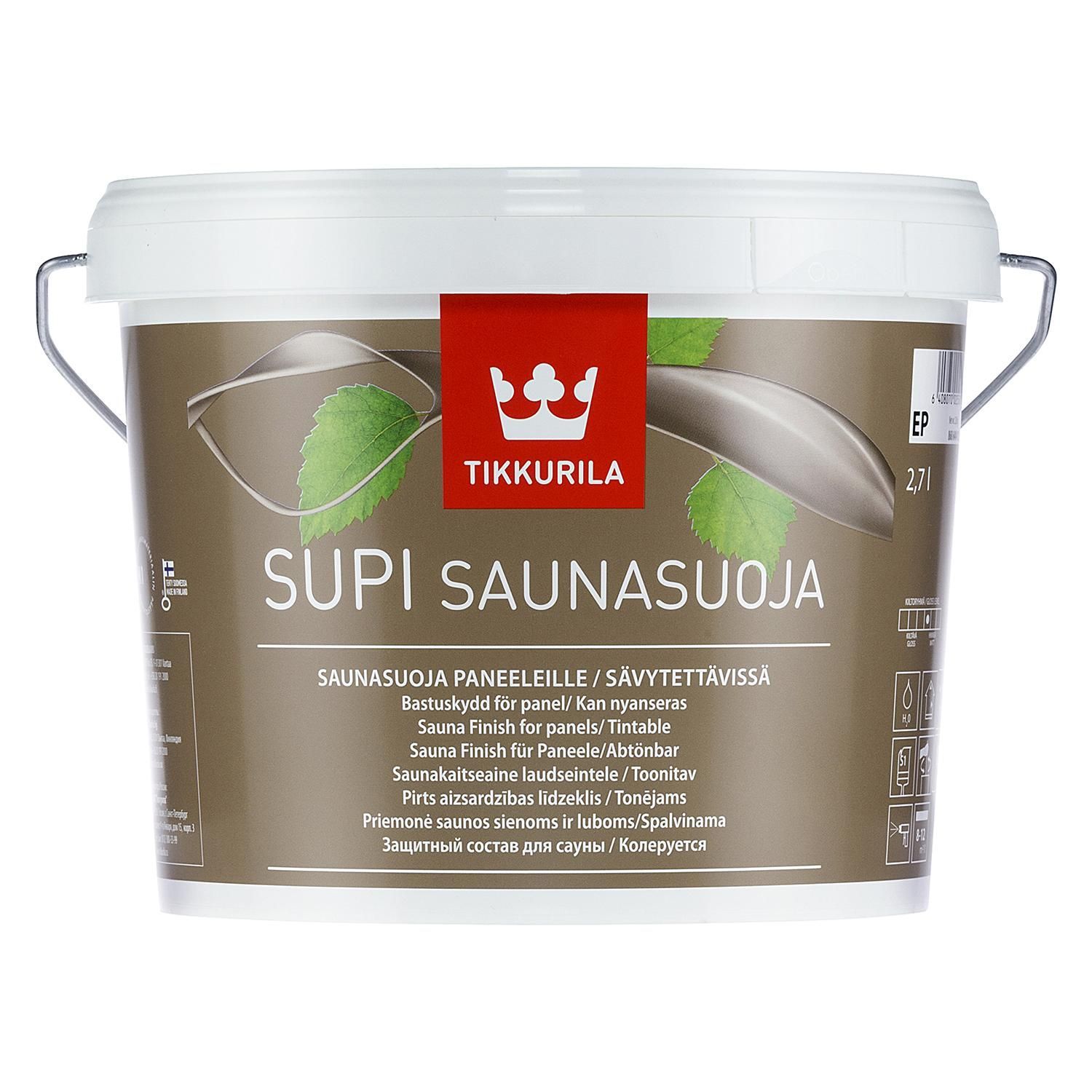 SUPI SAUNASUOJA EP 2,7л (лак для сауны) фотография