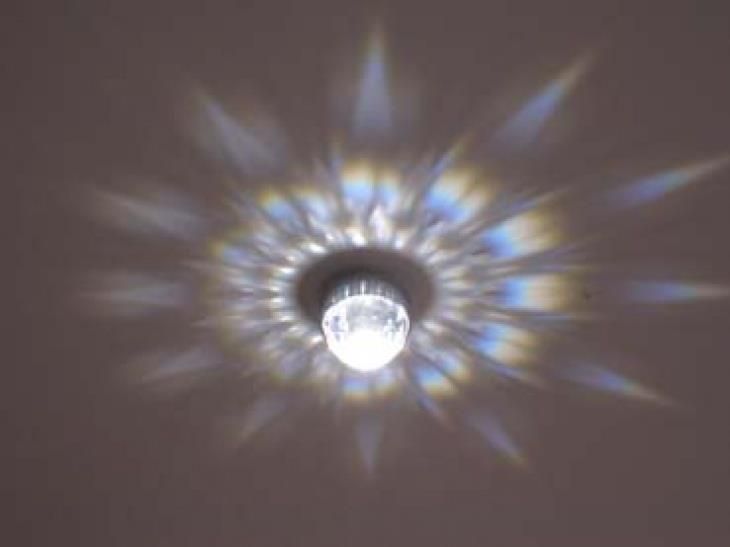 Светильник CR20 Led 1 Вт золото фотография