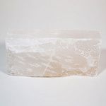 Кирпич из гималайской белой соли 200x100x50 мм натуральный фото товара