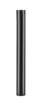 Труба дымохода BLACK (AISI 430/0,5 мм) L-1 м фотография