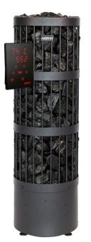 Электрическая печь Harvia Legend PO110XE black, выносной пульт в комплекте фотография