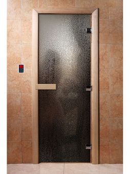 Стеклянная дверь для бани с фотопечатью A010 2000х800 мм (по коробке) фотография