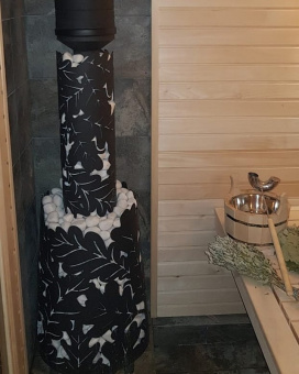 Печь для бани на дровах Grill`D "Dubravo 180 Window" фотография