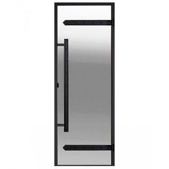 Дверь Harvia Legend STG 9×19 коробка сосна, стекло прозрачное фотография