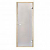 Дверь Harvia STG 8×21 коробка сосна, прозрачное стекло фото товара