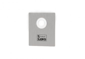 Кнопка вызова с подсветкой SAWO STP-BTN-2.0 для саун и бань фотография