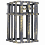 Сетка на трубу (250х250х500) Гефест ЗК 18/25/30, Гром 30 под шибер фото товара