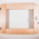 Окно для бани из ольхи "финское" со стеклопакетом 40х50 см фотография