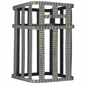 Сетка на трубу (300х300х500) Гефест ЗК 35/40/45 под шибер фотография