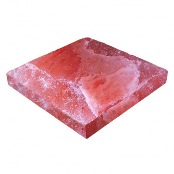 Плитка из гималайской розовой соли 200x200x25 мм натуральная фотография