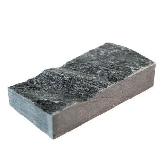 Плитка талькохлорит "Рваный камень" 100х50х20 мм (1 кв. м) фотография