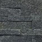 Панель из натурального камня Кварцит чёрный 350х180 мм (0,378 кв.м) фото товара