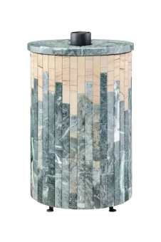 Дровяная банная печь Ферингер Уют-18 "Змеевик + Окаменевшее дерево" до 18 м³ фотография