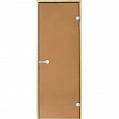 Дверь Harvia STG 8×19 коробка сосна, стекло бронза фото товара