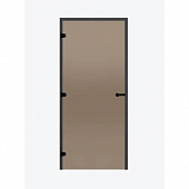 Дверь для сауны Harvia STG 9×21 Black Line коробка сосна, стекло бронза фото товара