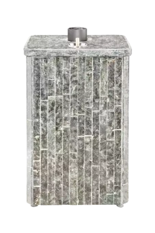 Дровяная печь для бани Ферингер Квадра "Пироксенит" наборный до 25 м³ фотография