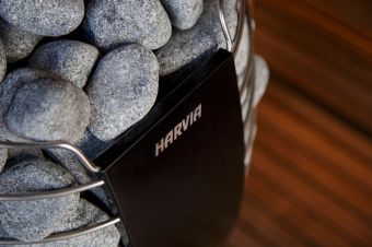 Электрическая печь Harvia Spirit SP90E Black без пульта, 9 кВт фотография