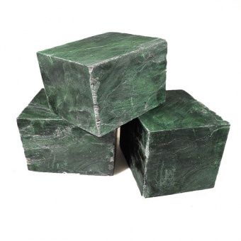 "Нефрит" кубики для бани и сауны (фракция 60-150 мм), ведро 15 кг фото товара