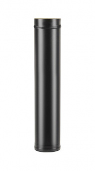 Сэндвич-труба BLACK (AISI 430/0,8мм) L-1м фотография