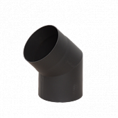 Отвод LAVA черный 45° , 2 мм фото товара