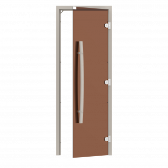 Комплект стеклянной двери SAWO 741-3SGA-R-1, 1890х690 мм (по коробке) фотография