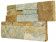 Панель из натурального камня Кварцит мультиколор 350х180 мм (0,378 кв.м) фотография